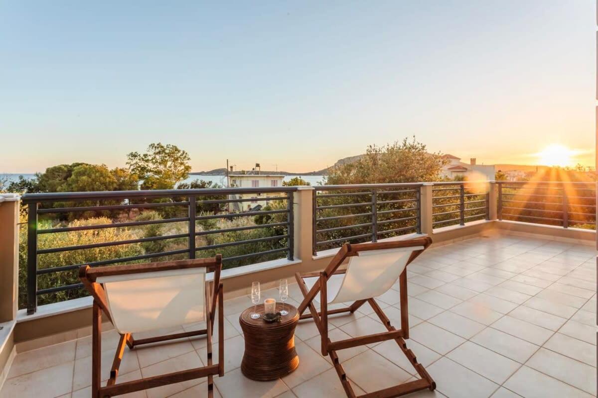 Navarino Captains Villa - Lux Private Pool Retreat Marathopoli Exterior photo