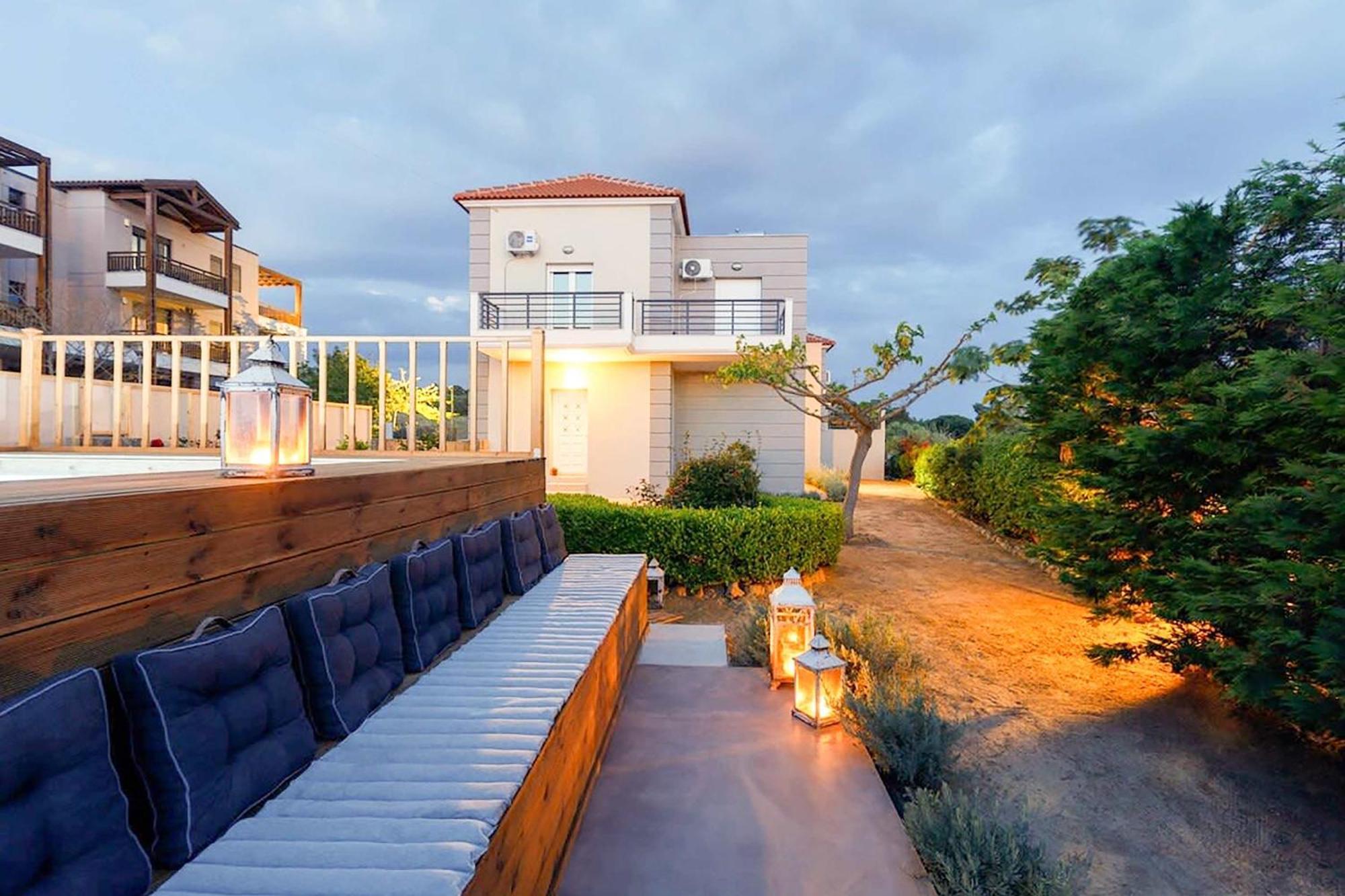 Navarino Captains Villa - Lux Private Pool Retreat Marathopoli Exterior photo