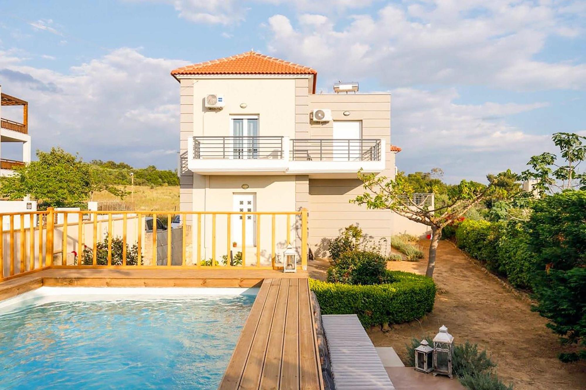Navarino Captains Villa - Lux Private Pool Retreat Marathopoli Exterior photo